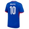 Maglia ufficiale Francia Mbappé 10 Casa Euro 2024 per Uomo